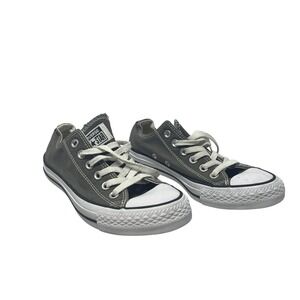 Converse All‎ Star Shoes Mens Size 5 Womens 7 Gray Canvas Low Top Sneakers